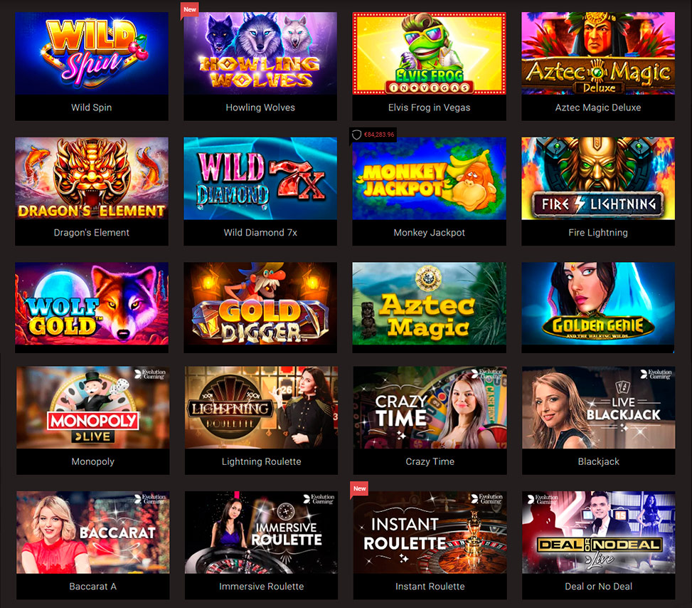 Wind creek casino free online games